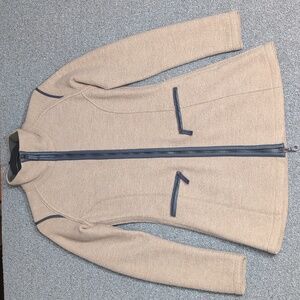 Frauenschuh‎ Jill Powerstretch Jacket Size 0 in Tan 100% Merino Wool Limited